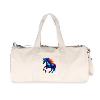 Pferd - Recycelte Canvas-Sporttasche von Stanley/Stella - Naturweiß - Vorne