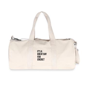 Cricket - Recycled Canvas Sports Bag by Stanley/Stella - natural - Front