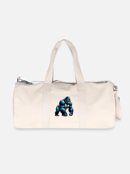 Gorilla - Recycelte Canvas-Sporttasche von Stanley/Stella - Naturweiß
