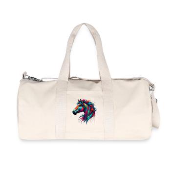 Horse - Recycled Canvas Sports Bag by Stanley/Stella - natural - Front