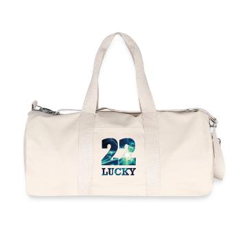 LUCKY22 - Recycled Canvas Sports Bag by Stanley/Stella - natural - Front
