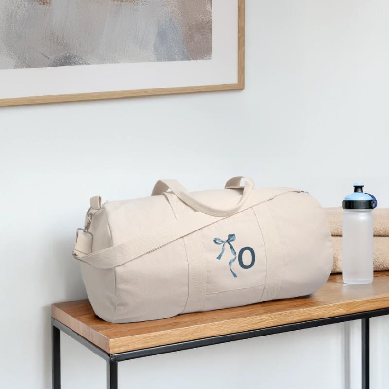 Monogramm oder Geschenkidee Recycelte Canvas-Sporttasche von Stanley/Stella