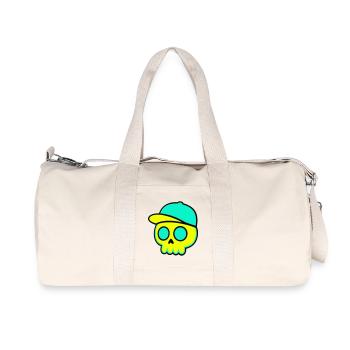 Casquette fluo Streetwear - Sac de sport en toile recyclée Stanley/Stella - blanc naturel - Devant