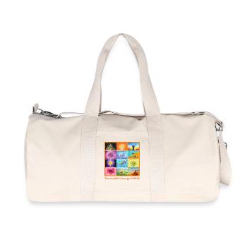 YearEnergy Picture 2025 - Sonja von Staden - Recycled Canvas Sports Bag by Stanley/Stella - natural - Front