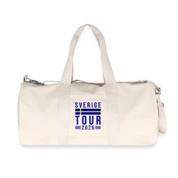 Sverige Tour 2026 - Recycelte Canvas-Sporttasche von Stanley/Stella - Naturweiß - Vorne