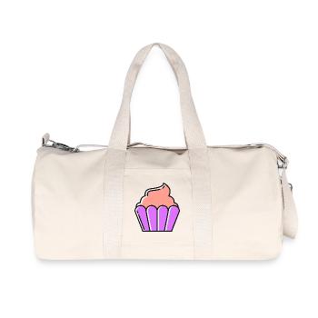 Cupcake à muffins - Sac de sport en toile recyclée Stanley/Stella - blanc naturel - Devant