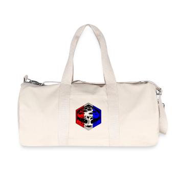 Baum-Frankreich - Recycelte Canvas-Sporttasche von Stanley/Stella - Naturweiß - Vorne