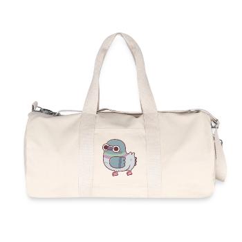 Mignonne cul de pigeon rondouillé - Sac de sport en toile recyclée Stanley/Stella - blanc naturel - Devant