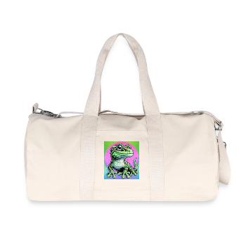 Gecko - Recycled Canvas Sports Bag by Stanley/Stella - natural - Front