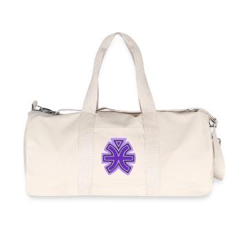 Fische- und Wasserstammessymbol - Recycelte Canvas-Sporttasche von Stanley/Stella - Naturweiß - Vorne