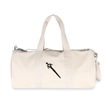 Épée - Sac de sport en toile recyclée Stanley/Stella - blanc naturel - Devant