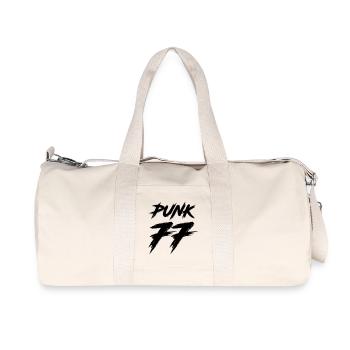 Punk - Sac de sport en toile recyclée Stanley/Stella - blanc naturel - Devant