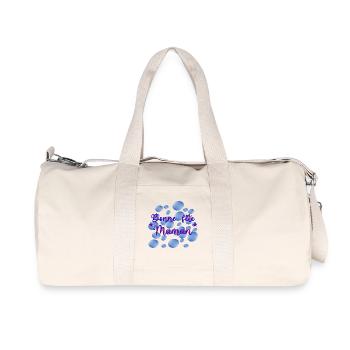 MAMAN. FÊTE DES MÈRES. BONNE FÊTE MAMAN. JE T'AIME - Sac de sport en toile recyclée Stanley/Stella - blanc naturel - Devant