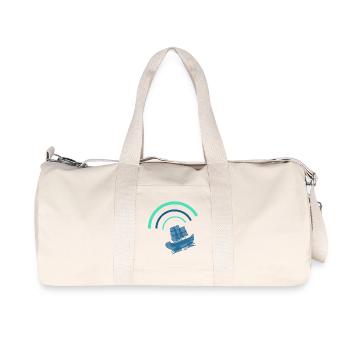 Sailboat Northern Germany Sailor Sailor Captain - Recycled Canvas Sports Bag by Stanley/Stella - natural - Front