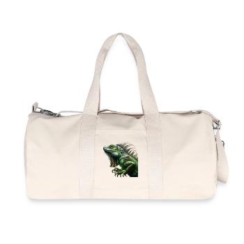 Iguana - Recycled Canvas Sports Bag by Stanley/Stella - natural - Front
