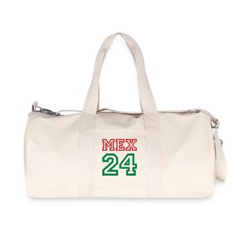 Mexico Mexiko - Recycled Canvas Sports Bag by Stanley/Stella - natural - Front