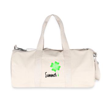 MISTRESS. MASTER. TEACHER. SCHOOL. MISTRESS - Recycled Canvas Sports Bag by Stanley/Stella - natural - Front