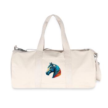 Horse - Recycled Canvas Sports Bag by Stanley/Stella - natural - Front