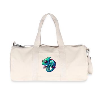 Chamäleon - Recycelte Canvas-Sporttasche von Stanley/Stella - Naturweiß - Vorne
