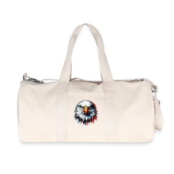 Eagle - Recycled Canvas Sports Bag by Stanley/Stella - natural - Front