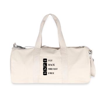 Natation Sports nautiques - Sac de sport en toile recyclée Stanley/Stella - blanc naturel - Devant