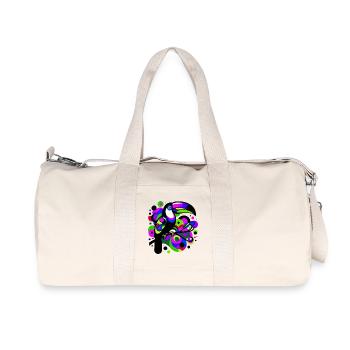 Toucan - Recycled Canvas Sports Bag by Stanley/Stella - natural - Front