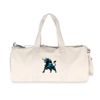 Bull - Recycled Canvas Sports Bag by Stanley/Stella - natural - Front