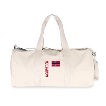 Sognefjord - Recycled Canvas Sports Bag by Stanley/Stella - natural - Front