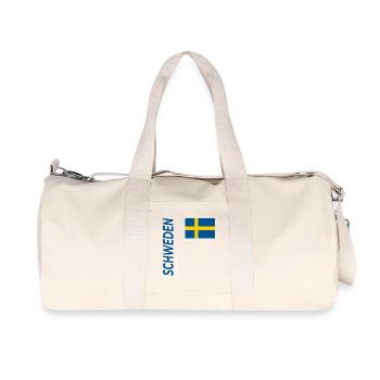 Malmö - Recycled Canvas Sports Bag by Stanley/Stella - natural - Front
