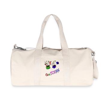 Christmas Gift Surprise - Recycled Canvas Sports Bag by Stanley/Stella - natural - Front