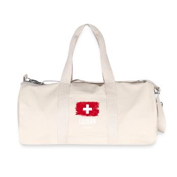 Lucerne - Recycled Canvas Sports Bag by Stanley/Stella - natural - Front