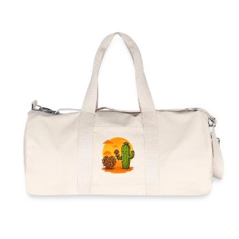 L’amour dans les endroits les plus arides - Sac de sport en toile recyclée Stanley/Stella - blanc naturel - Devant