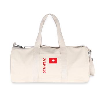 Jungfraujoch - Recycled Canvas Sports Bag by Stanley/Stella - natural - Front
