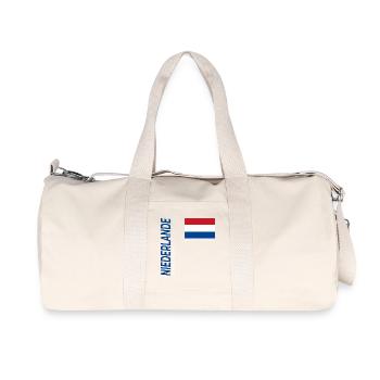 Zandvoort - Recycelte Canvas-Sporttasche von Stanley/Stella - Naturweiß - Vorne