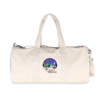 Winter Magic Christmas - Recycled Canvas Sports Bag by Stanley/Stella - natural - Front