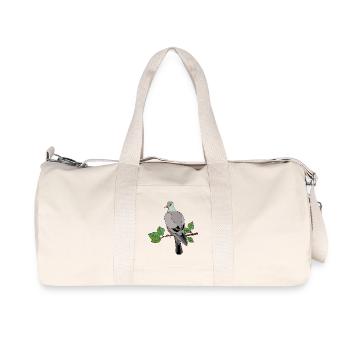 Oiseau coloré - Sac de sport en toile recyclée Stanley/Stella - blanc naturel - Devant