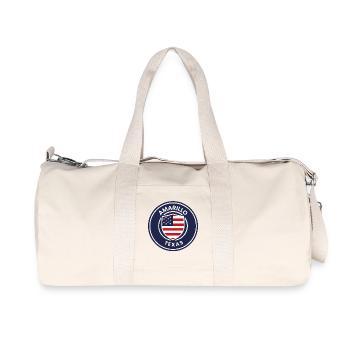 Emblème du Texas Amarillo - Sac de sport en toile recyclée Stanley/Stella - blanc naturel - Devant
