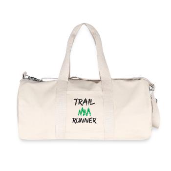 Coureur de trail - Sac de sport en toile recyclée Stanley/Stella - blanc naturel - Devant