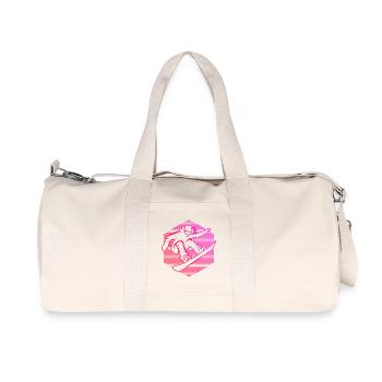 Compact snowboard design for snowboard for - Recycled Canvas Sports Bag by Stanley/Stella - natural - Front