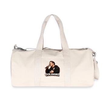 Chanteur de scène Golinski - Sac de sport en toile recyclée Stanley/Stella - blanc naturel - Devant