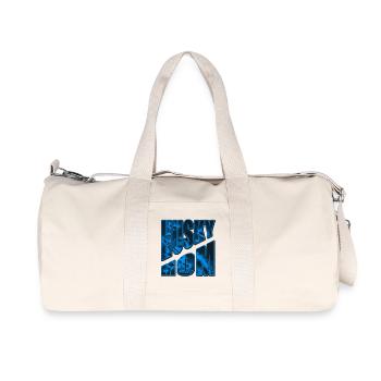 Husky Mom Neon Night Forest - Recycled Canvas Sports Bag by Stanley/Stella - natural - Front