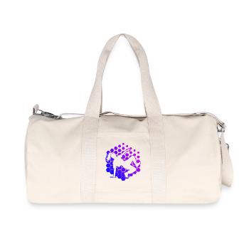 Idée cadeau pour le danseur hip-hop avec breaking - Sac de sport en toile recyclée Stanley/Stella - blanc naturel - Devant
