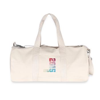 11. Geburtstag Limited Edition 2015 Jahrgang 2015 - Recycelte Canvas-Sporttasche von Stanley/Stella - Naturweiß - Vorne