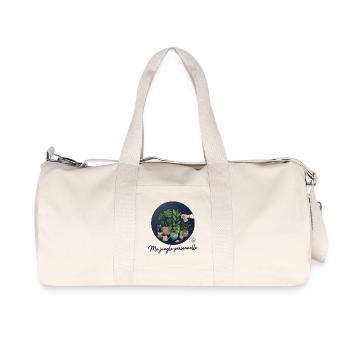 Ma jungle personnelle - Plante verte & Jardinage - Sac de sport en toile recyclée Stanley/Stella - blanc naturel - Devant