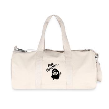Igor - Um, Master ... Line - Recycled Canvas Sports Bag by Stanley/Stella - natural - Front