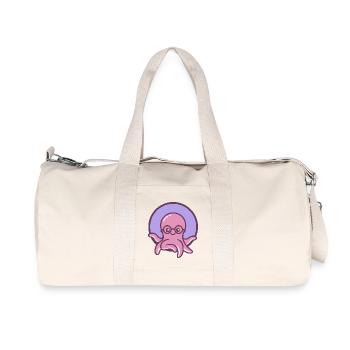 The Little Octopus - Recycled Canvas Sports Bag by Stanley/Stella - natural - Front