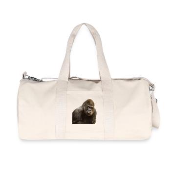 gorilla - Recycled Canvas Sports Bag by Stanley/Stella - natural - Front