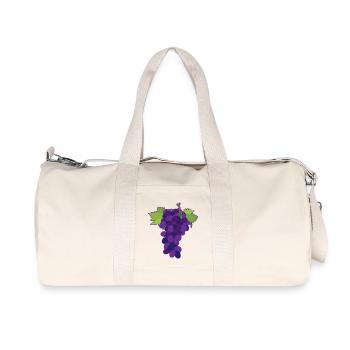 Raisin - Sac de sport en toile recyclée Stanley/Stella - blanc naturel - Devant