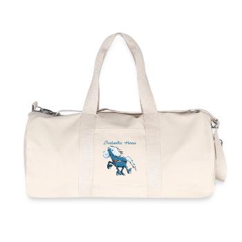 Cheval Islandais Heureux - Sac de sport en toile recyclée Stanley/Stella - blanc naturel - Devant