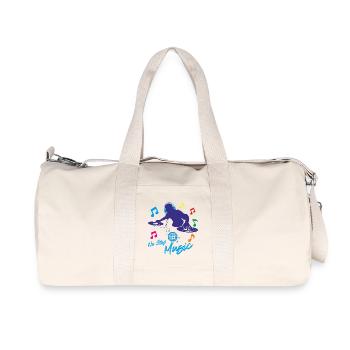 No stop Musique - Sac de sport en toile recyclée Stanley/Stella - blanc naturel - Devant